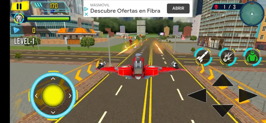 Drone Robot Car Transformation android App screenshot 3